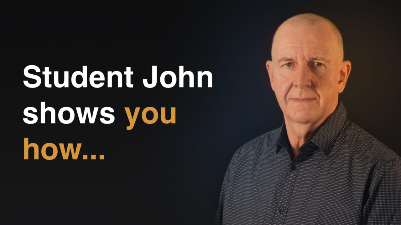 John shares his trading with you.
