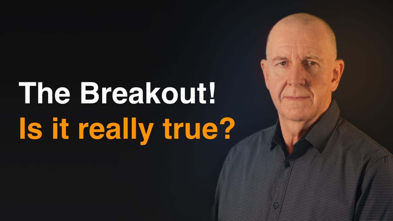 The Breakout area where to place your buy or sell orders