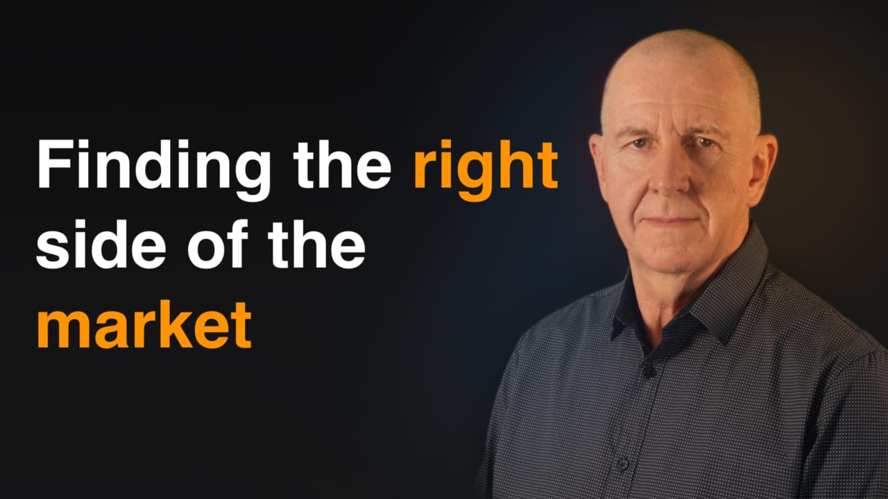 The right side of the market