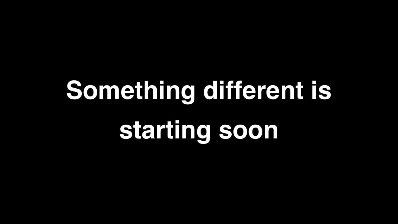 It's all going LIVE!