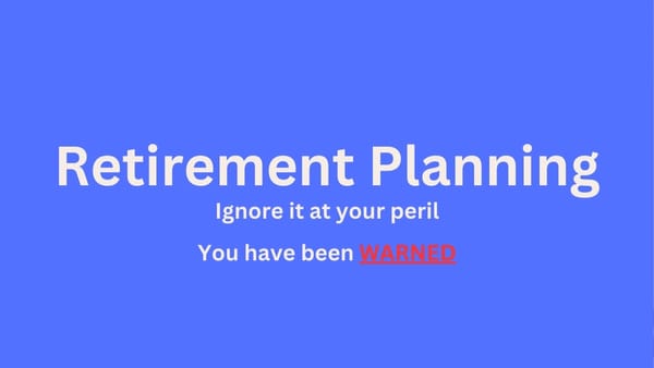 Retirement Planning